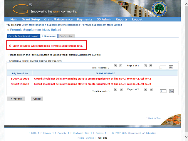 Screen image of this step