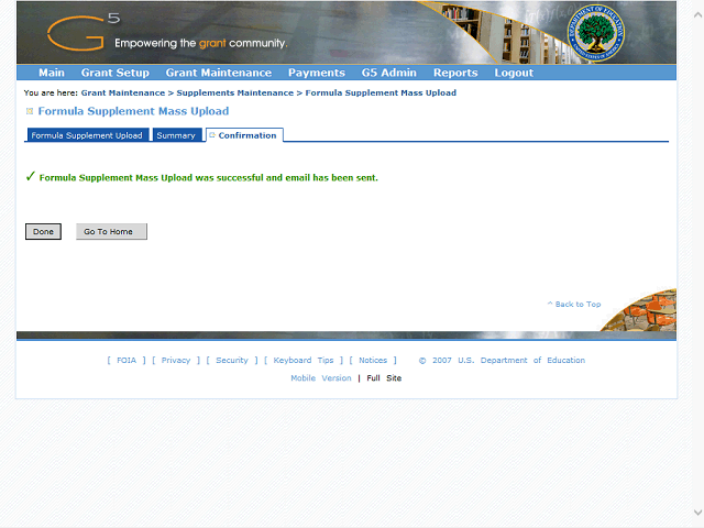 Screen image of this step