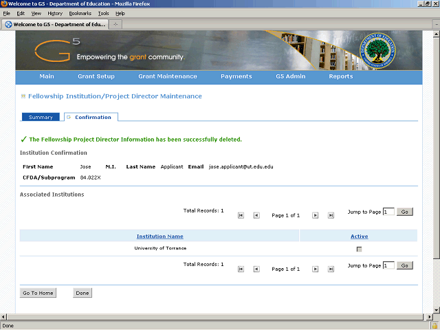 Screen image of this step
