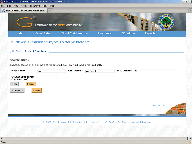 Screen image of this step
