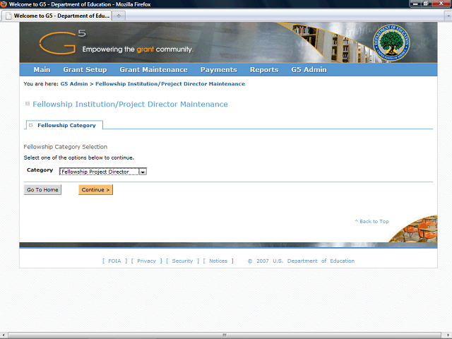 Screen image of this step