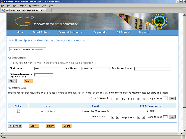 Screen image of this step