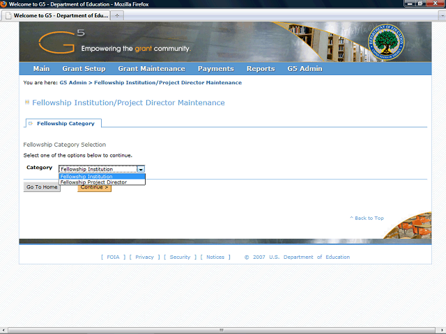 Screen image of this step