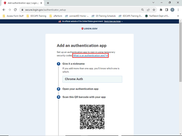 Screen image of this step
