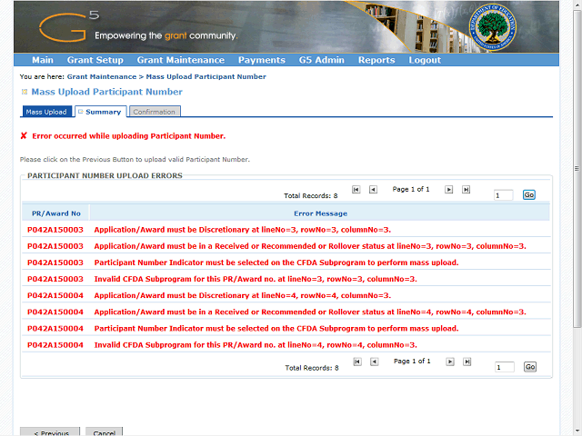 Screen image of this step
