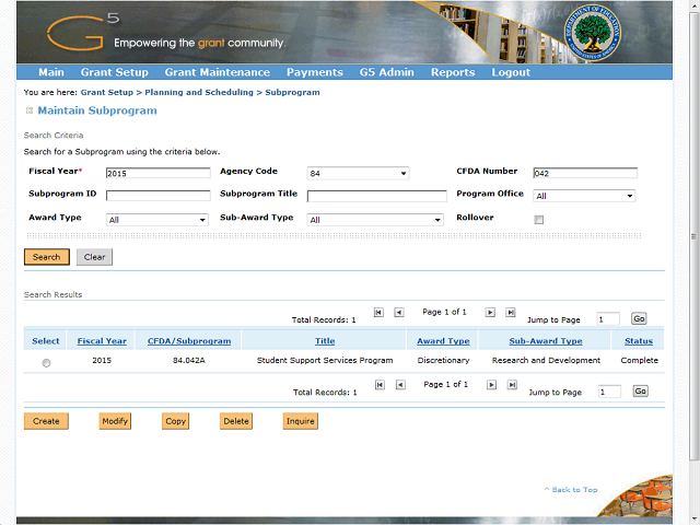 Screen image of this step