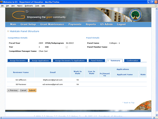 Screen image of this step