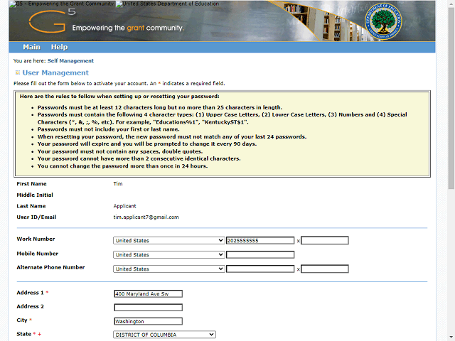 Screen image of this step