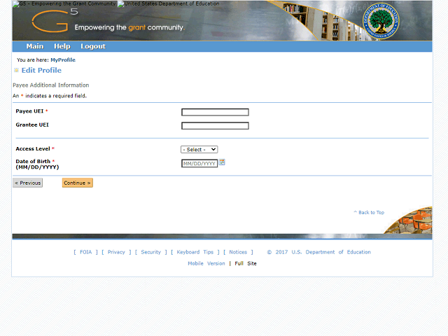 Screen image of this step