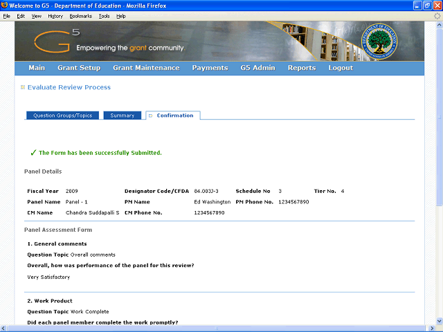 Screen image of this step