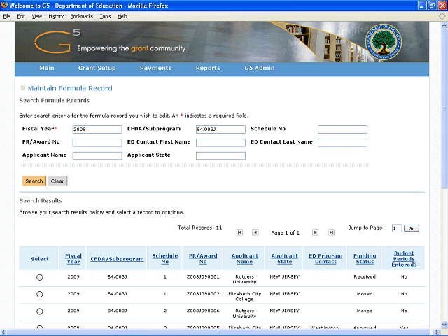 Screen image of this step