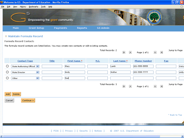 Screen image of this step