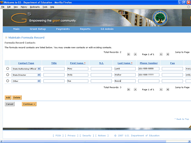 Screen image of this step
