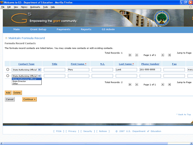 Screen image of this step