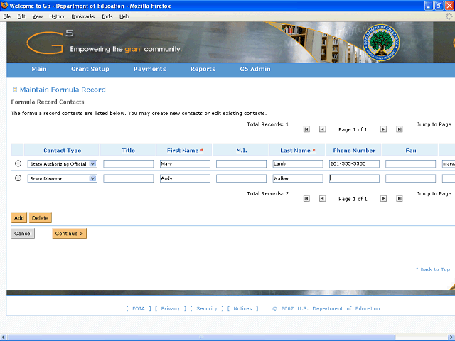 Screen image of this step