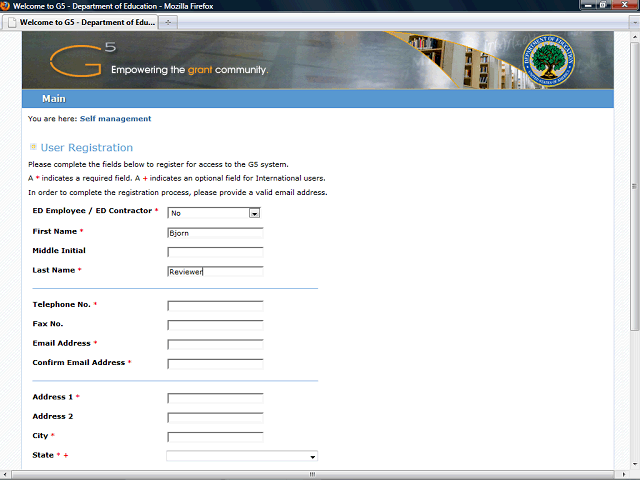 Screen image of this step