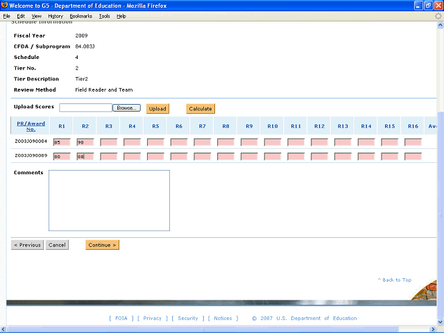 Screen image of this step