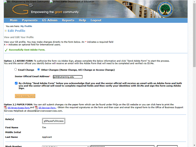 Screen image of this step
