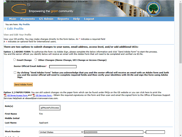 Screen image of this step