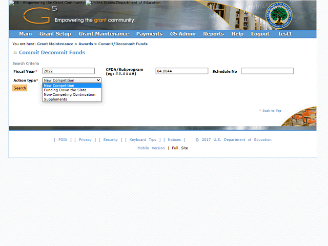 Screen image of this step