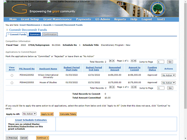 Screen image of this step
