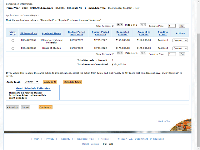 Screen image of this step