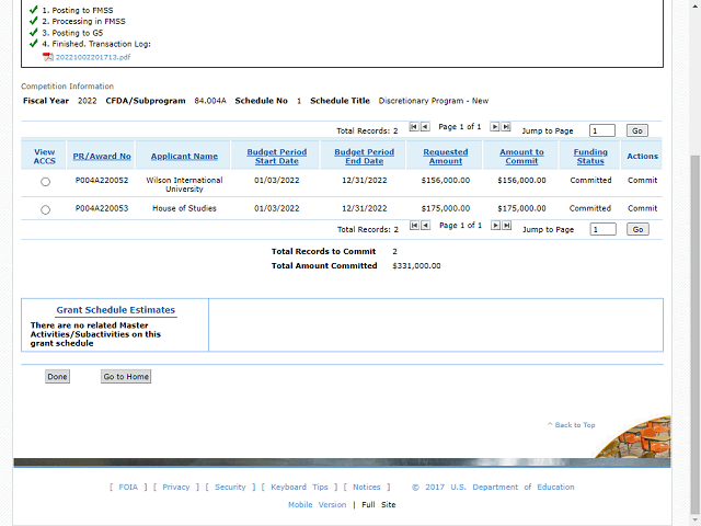 Screen image of this step