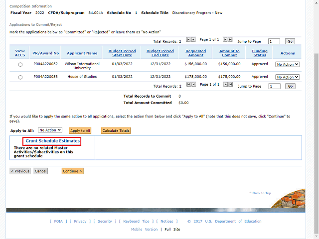 Screen image of this step
