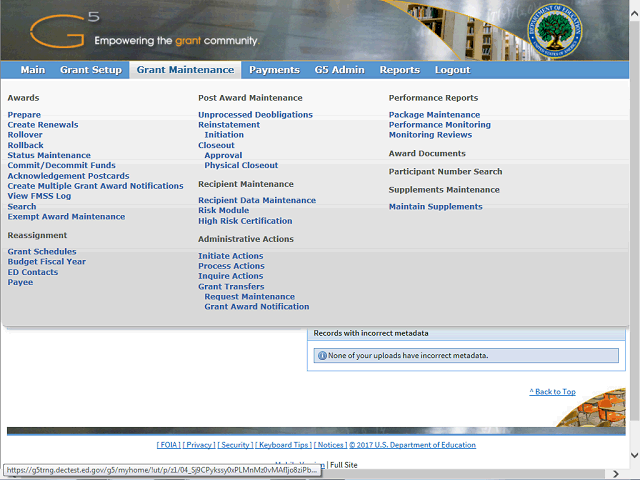 Screen image of this step
