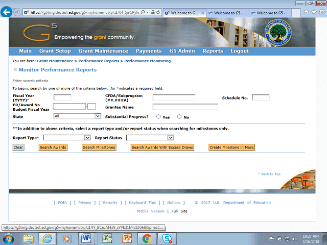 Screen image of this step