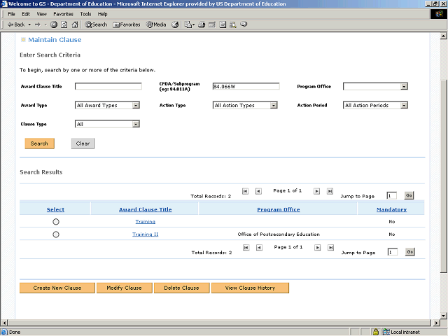 Screen image of this step