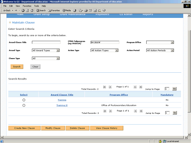 Screen image of this step