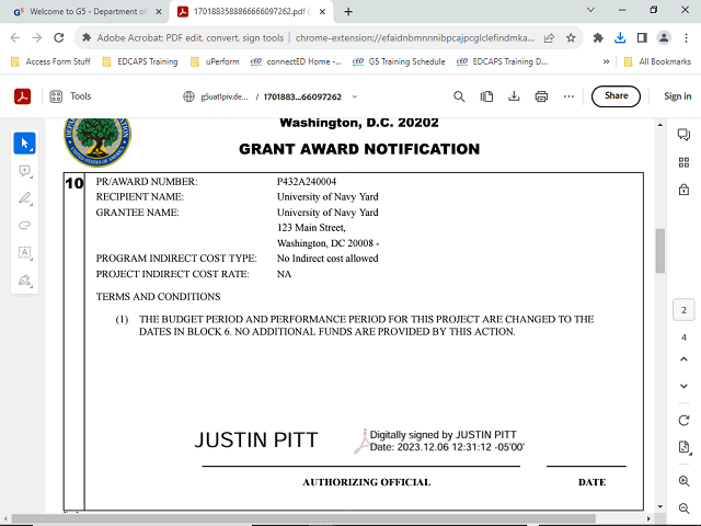 Screen image of this step