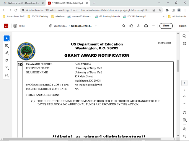 Screen image of this step