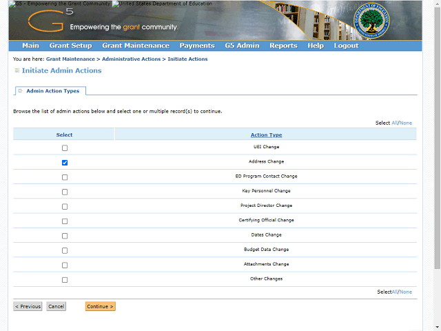 Screen image of this step