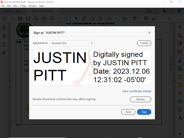 Screen image of this step