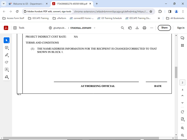 Screen image of this step