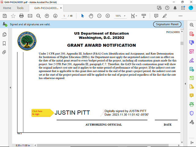 Screen image of this step