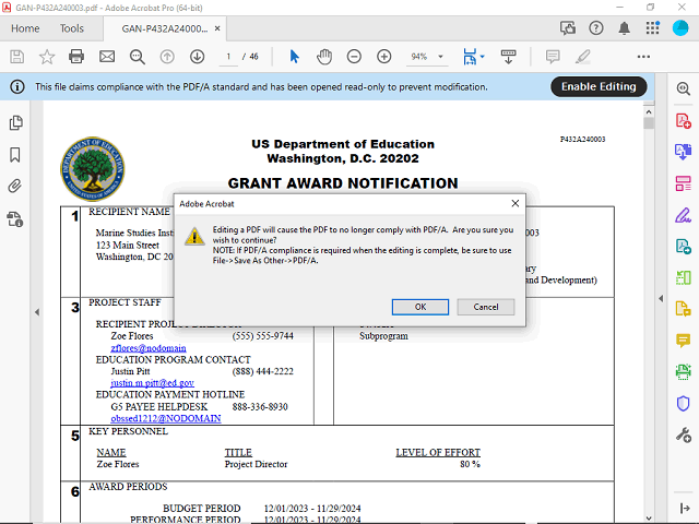 Screen image of this step