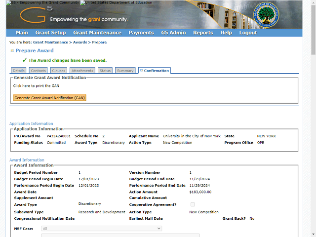 Screen image of this step