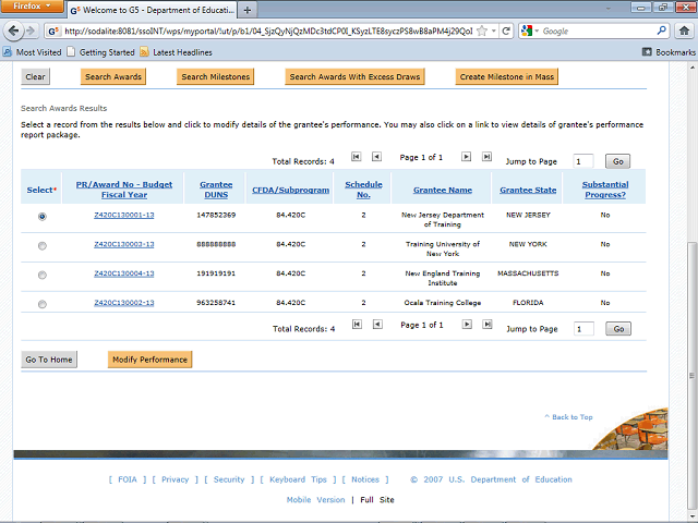 Screen image of this step