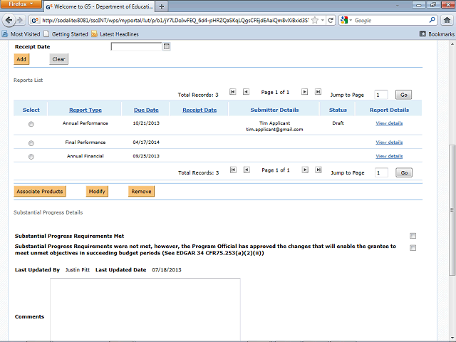 Screen image of this step
