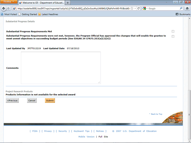 Screen image of this step
