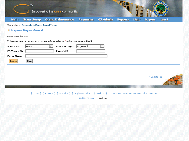 Screen image of this step
