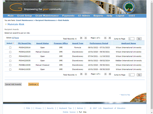 Screen image of this step