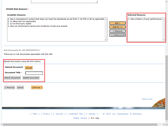 Screen image of this step