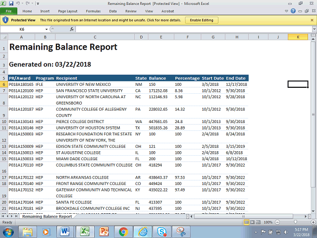 Screen image of this step