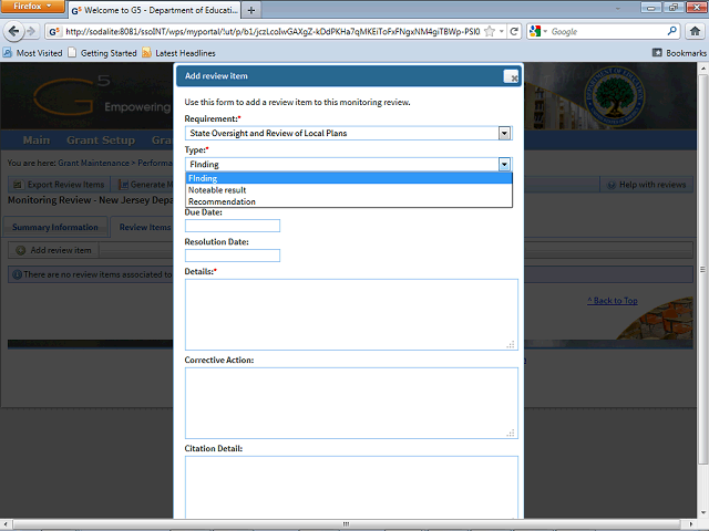 Screen image of this step