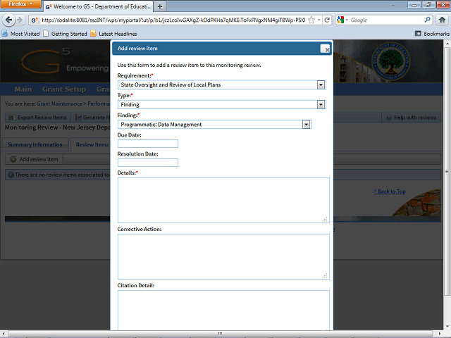 Screen image of this step