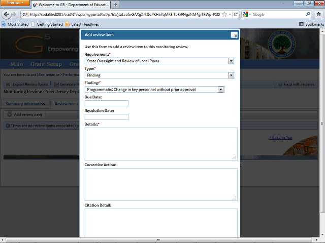 Screen image of this step